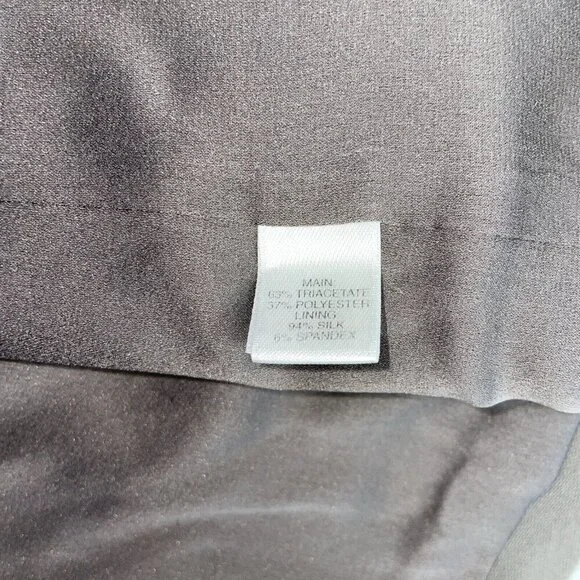 ST JOHN Chore Jacket Blazer Jacket Sz 10 Modern career minimalist Tan Taupe